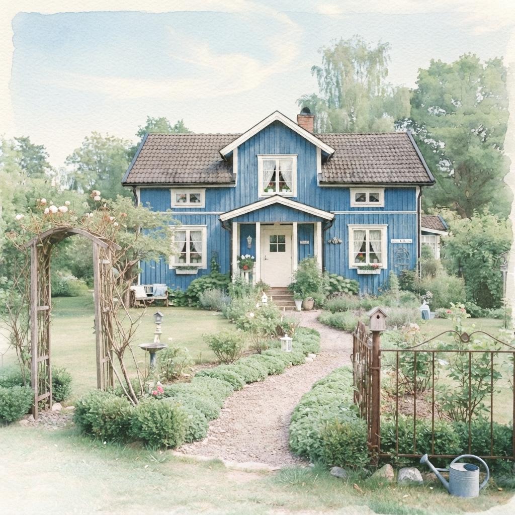 Phase 2 — Künstlerische Aquarell-Interpretation